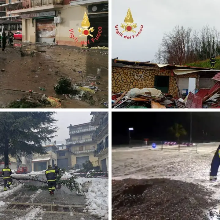 Il Ciclone Harry sferza la Calabria: emergenza ancora in corso. Scuole chiuse anche domani\u00A0| LIVEBLOG