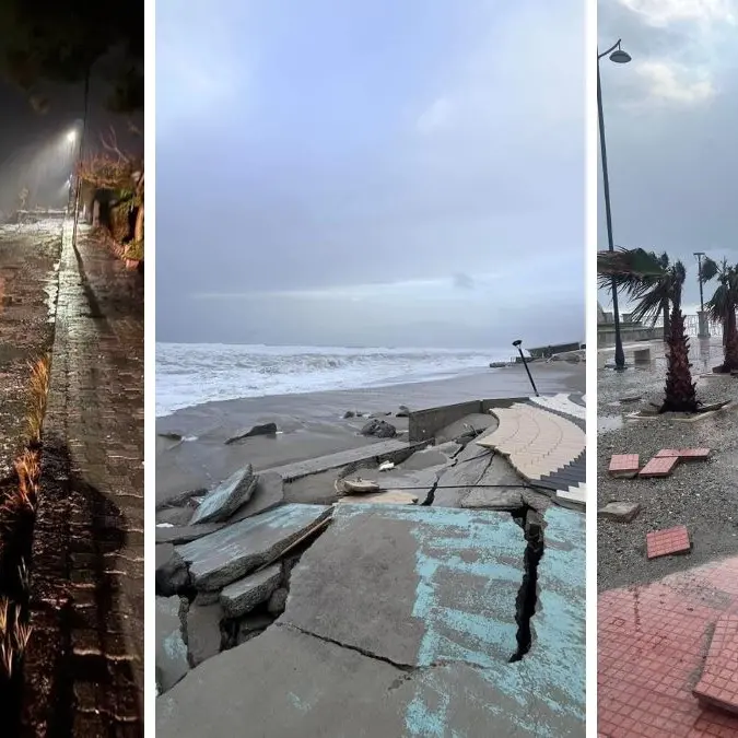 Calabria fragile (e abusiva): la furia del ciclone Harry colpisce coste senza difese e conquistate dal cemento\n