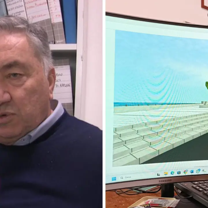 «Sui social tutti “scienziati”, lasciateli perdere»: il sindaco di Pizzo difende la barriera frangiflutti