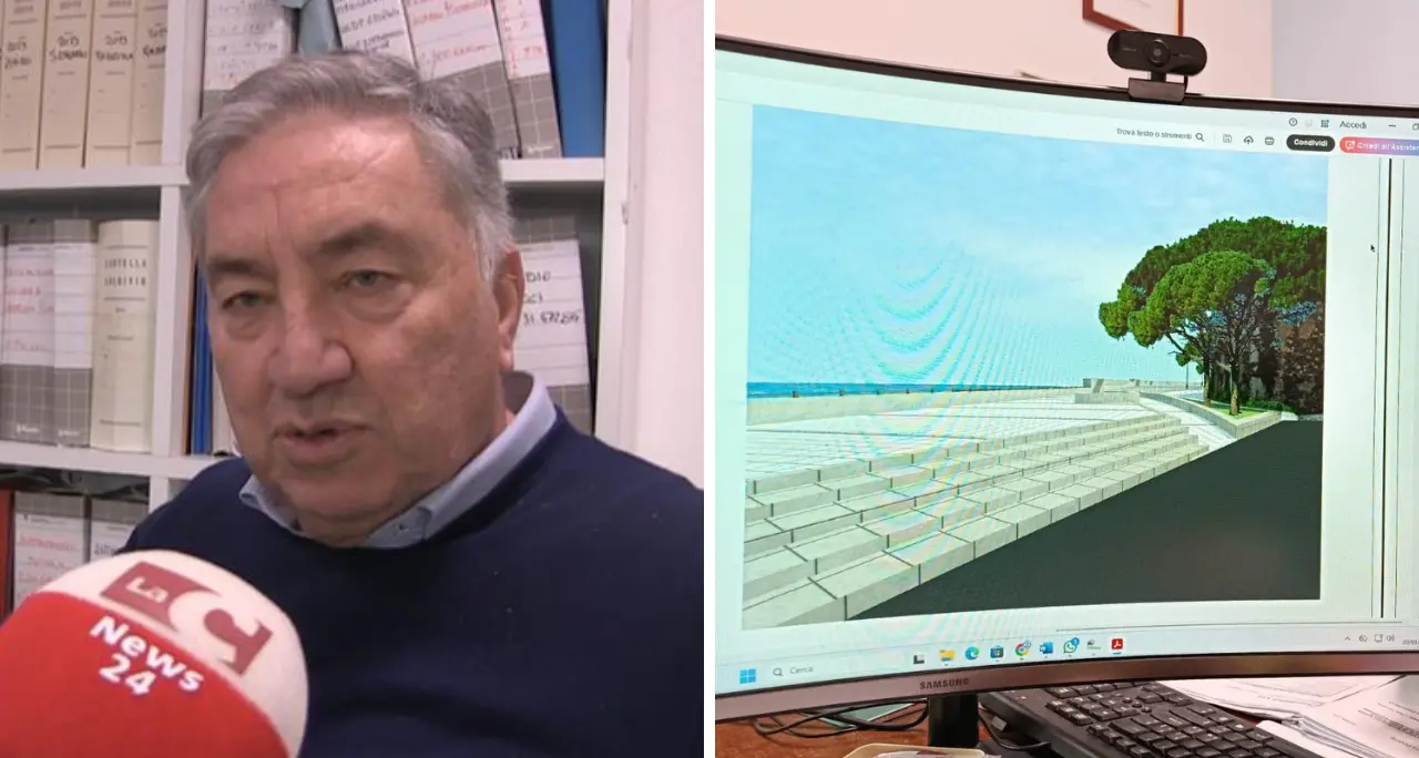 Pizzo, il sindaco difende la nuova opera alla Marina: «Sarà\u00A0favolosa, lasciate perdere gli “scienziati” da social»\n