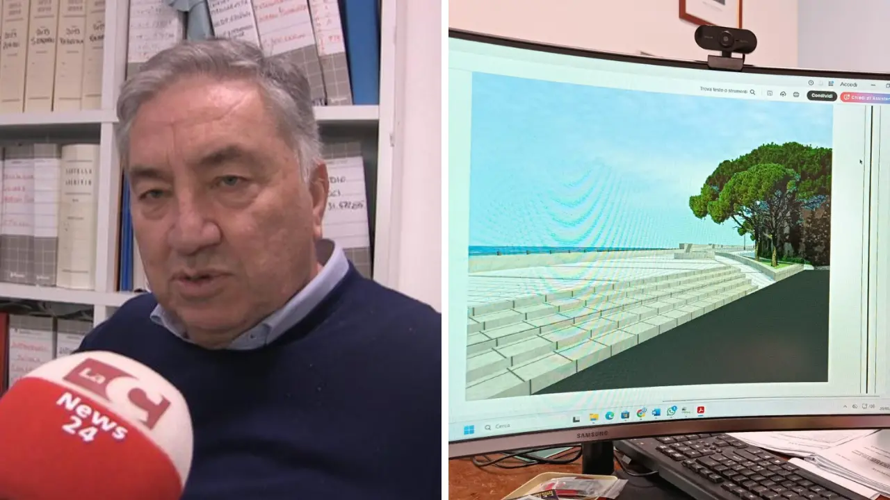 Pizzo, il sindaco difende la nuova opera alla Marina: «Sarà\u00A0favolosa, lasciate perdere gli “scienziati” da social»\n