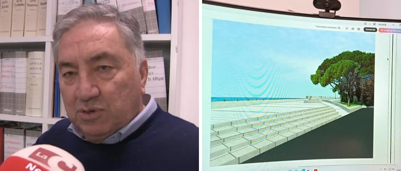 Pizzo, il sindaco difende la nuova opera alla Marina: «Sarà\u00A0favolosa, lasciate perdere gli “scienziati” da social»\n