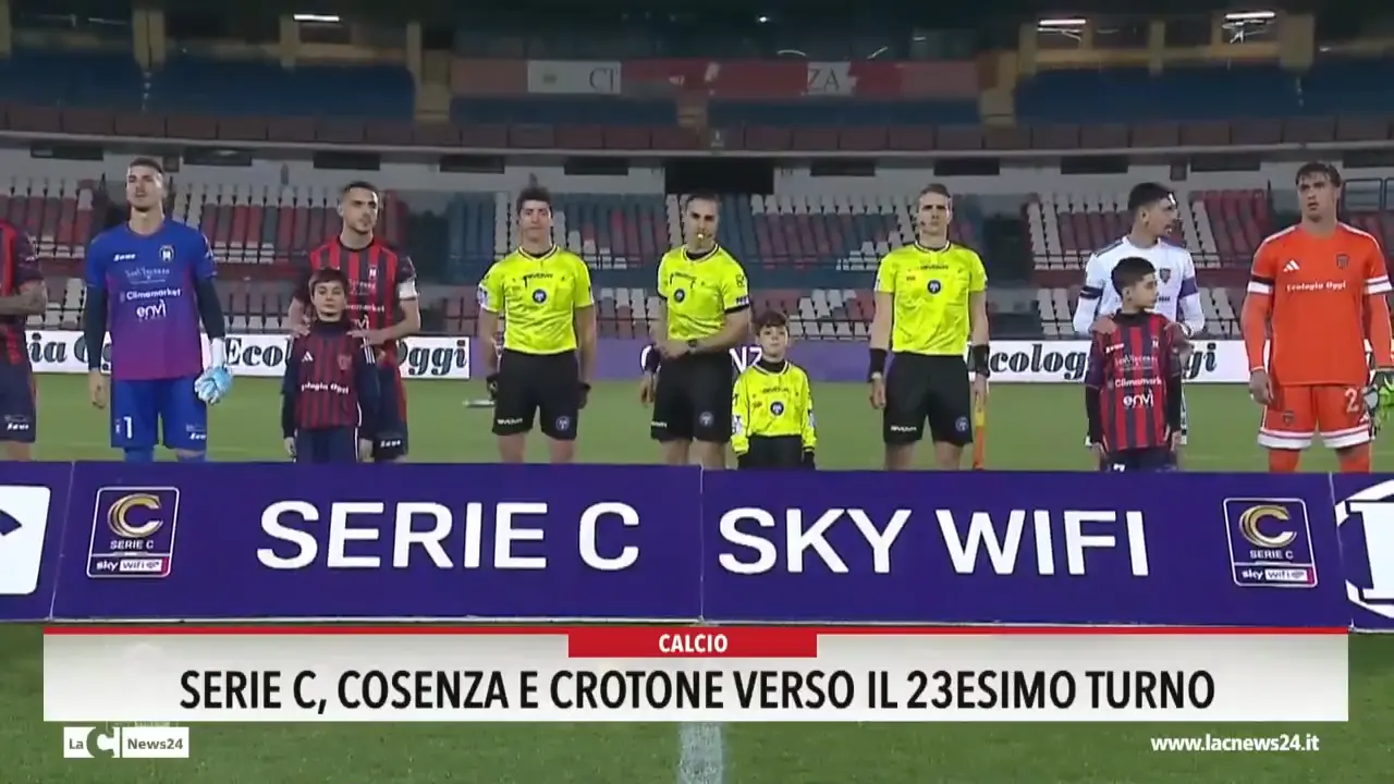 Serie C, Cosenza e Crotone verso il 23esimo turno
