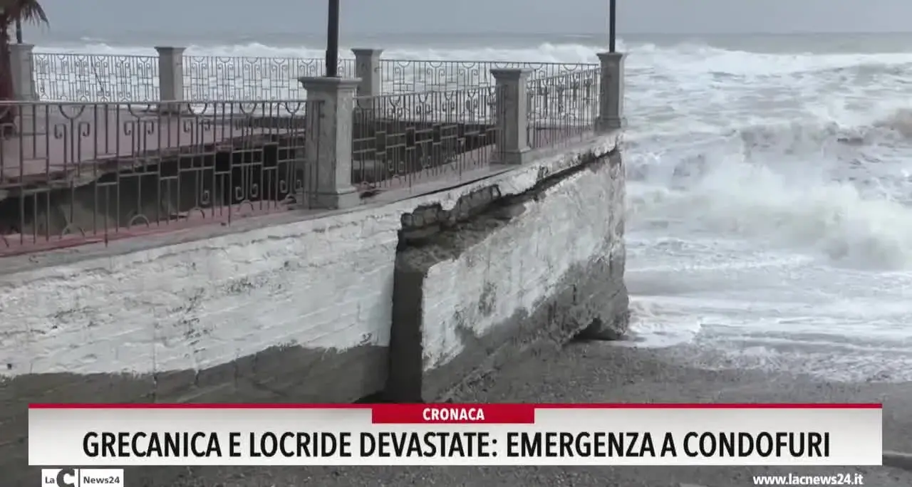 Grecanica e Locride devastate: emergenza a Condofuri