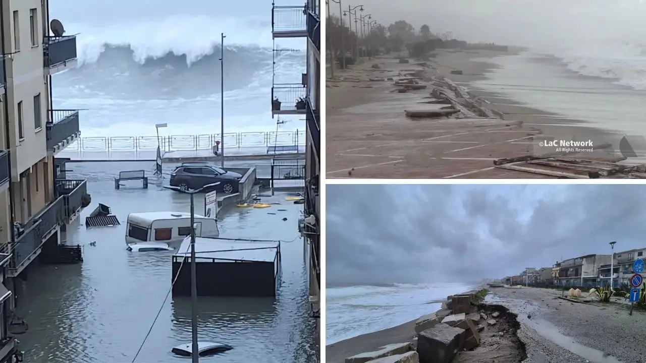 Ciclone Harry, al Sud danni per 2 miliardi dopo la tempesta: in Calabria la devastazione costa\u00A0centinaia di milioni\n