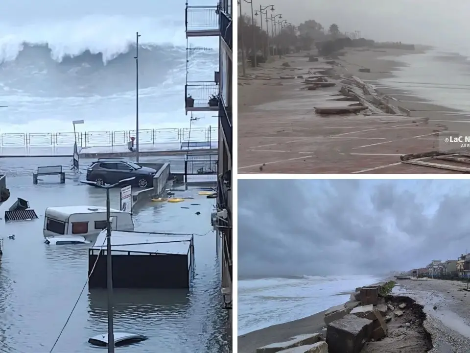 Ciclone Harry, al Sud danni per 2 miliardi dopo la tempesta: in Calabria la devastazione costa centinaia di milioni