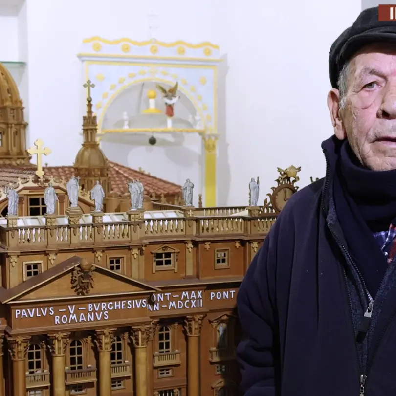Rocco e le sue opere d’arte in miniatura a LaC Storie: a 85 anni trasforma la passione in missione\n