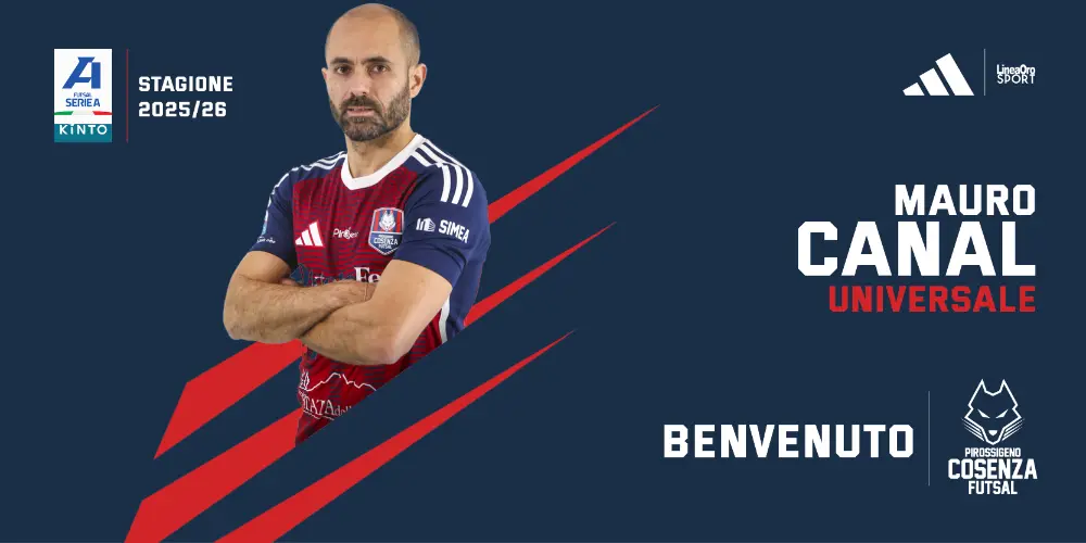 La Pirossigeno Cosenza ingaggia Mauro Canal: arriva uno dei giocatori più vincenti d’Italia\n