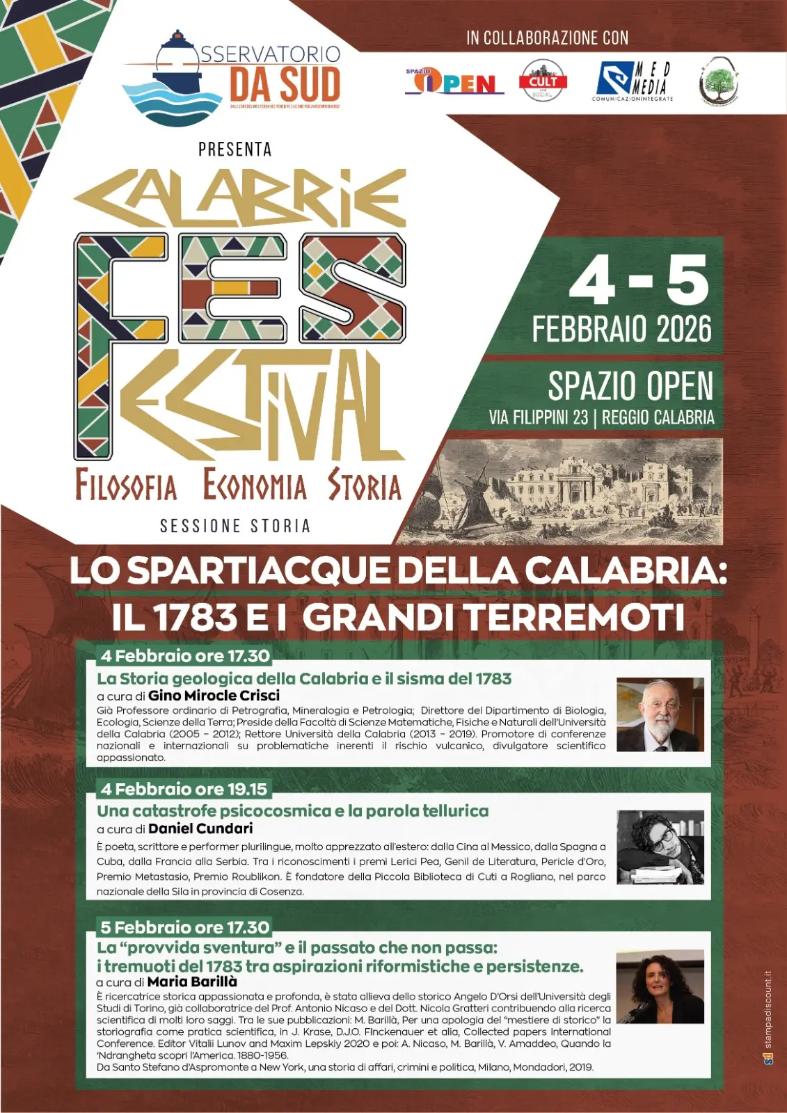 Calabrie Fes Festival, pensiero in movimento dal Sud\n\u00A0\n