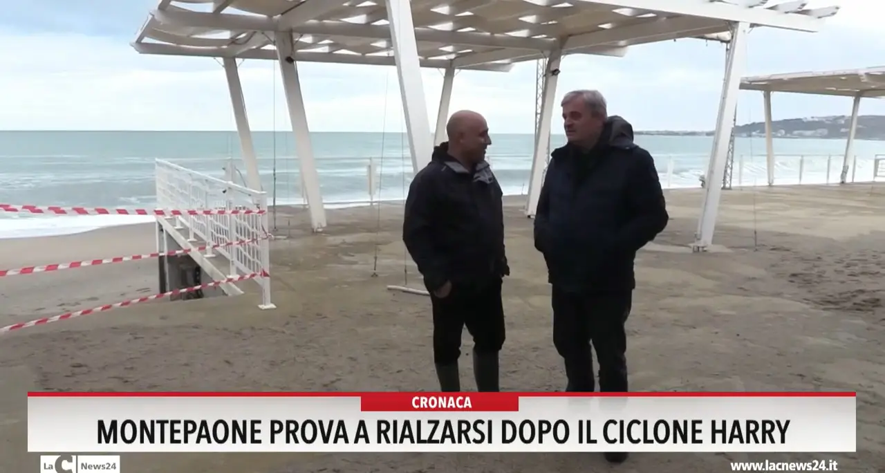 Montepaone prova a rialzarsi dopo il ciclone Harry