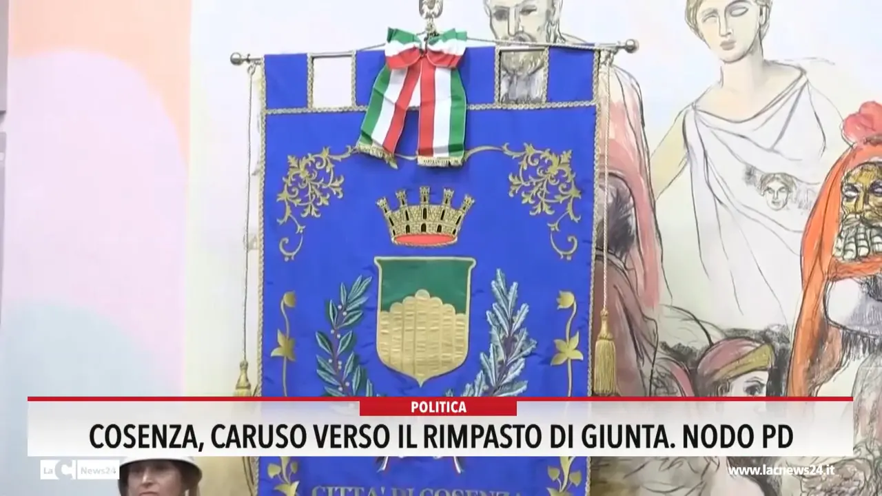 Cosenza, Caruso verso il rimpasto di giunta. Nodo Pd