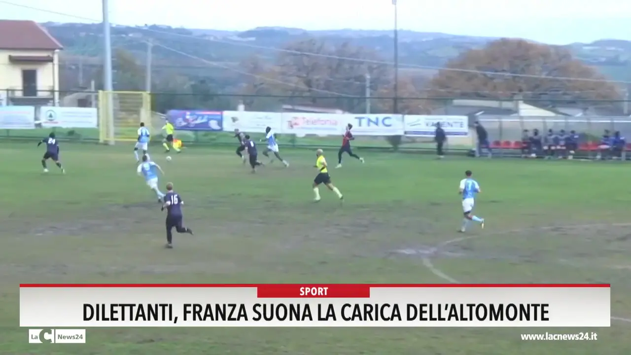 Dilettanti, Franza suona la carica dell'Altomonte