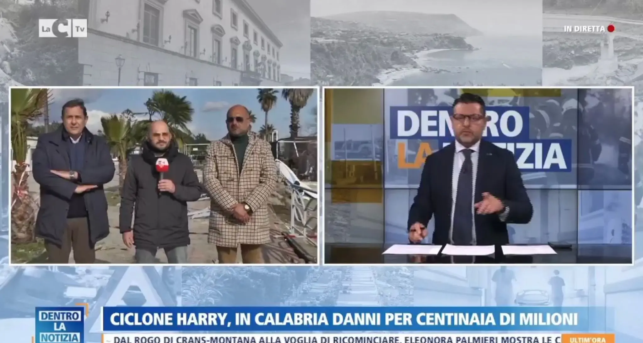 A Siderno collassati 2,2 km di lungomare con danni che superano i 10 milioni di euro, Surace e Lurasco: «La città si rialzerà ma ci vogliono risorse e consapevolezza»\n