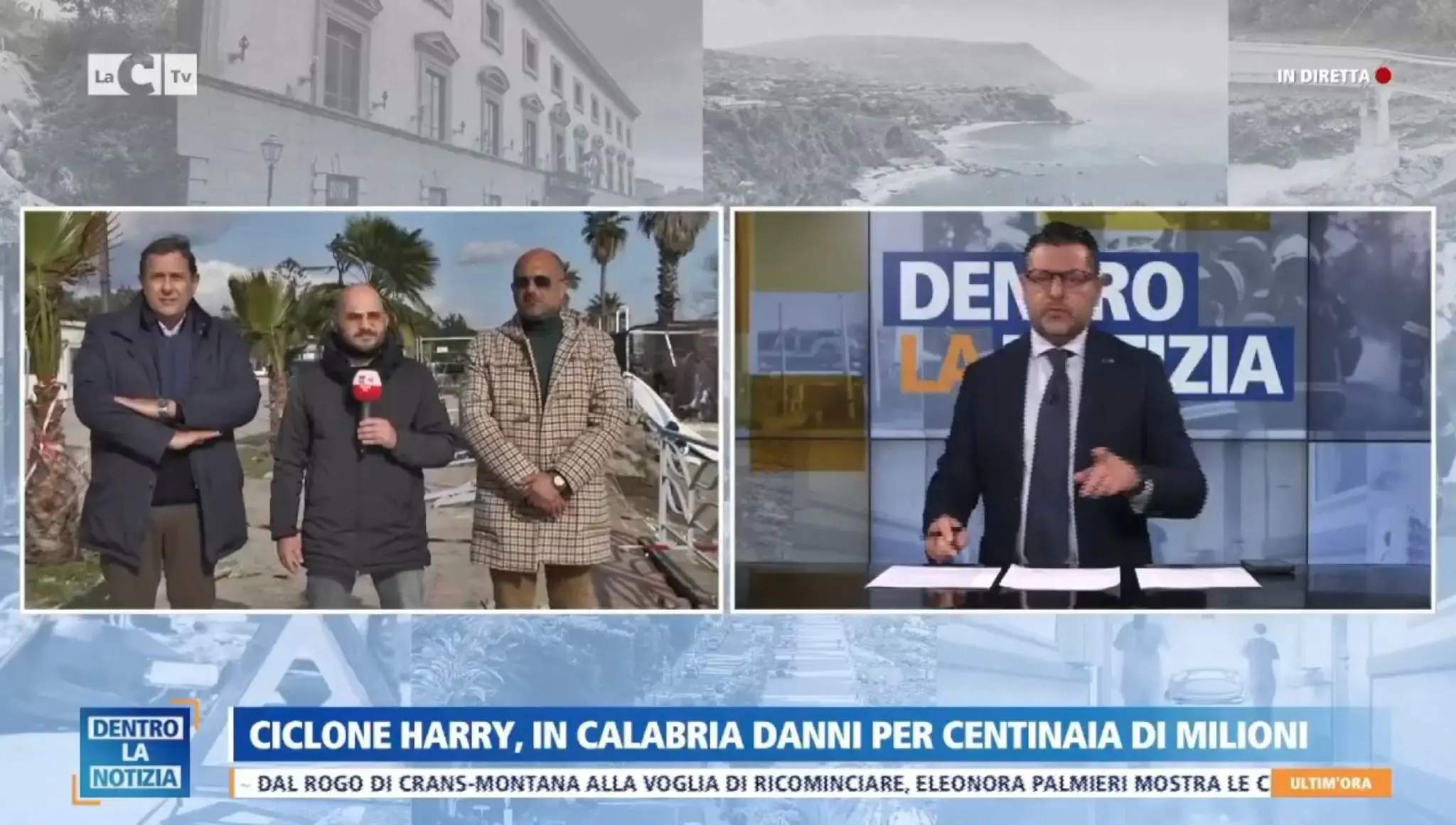 A Siderno collassati 2,2 km di lungomare con danni che superano i 10 milioni di euro, Surace e Lurasco: «La città si rialzerà ma ci vogliono risorse e consapevolezza»\n