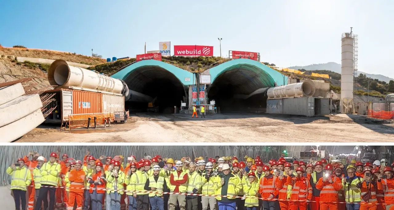 Statale 106, Terzo Megalotto: abbattuto il secondo diaframma della Galleria Trebisacce, lavori all’80% di avanzamento\n