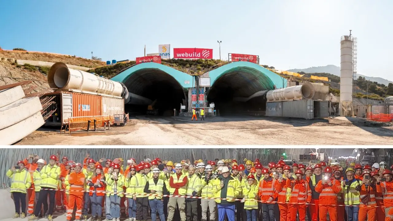 Statale 106, Terzo Megalotto: abbattuto il secondo diaframma della Galleria Trebisacce, lavori all’80% di avanzamento\n