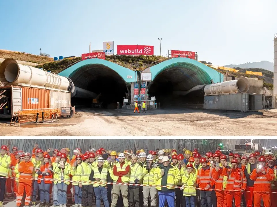 Statale 106, Terzo Megalotto: abbattuto il secondo diaframma della Galleria Trebisacce, lavori all’80% di avanzamento