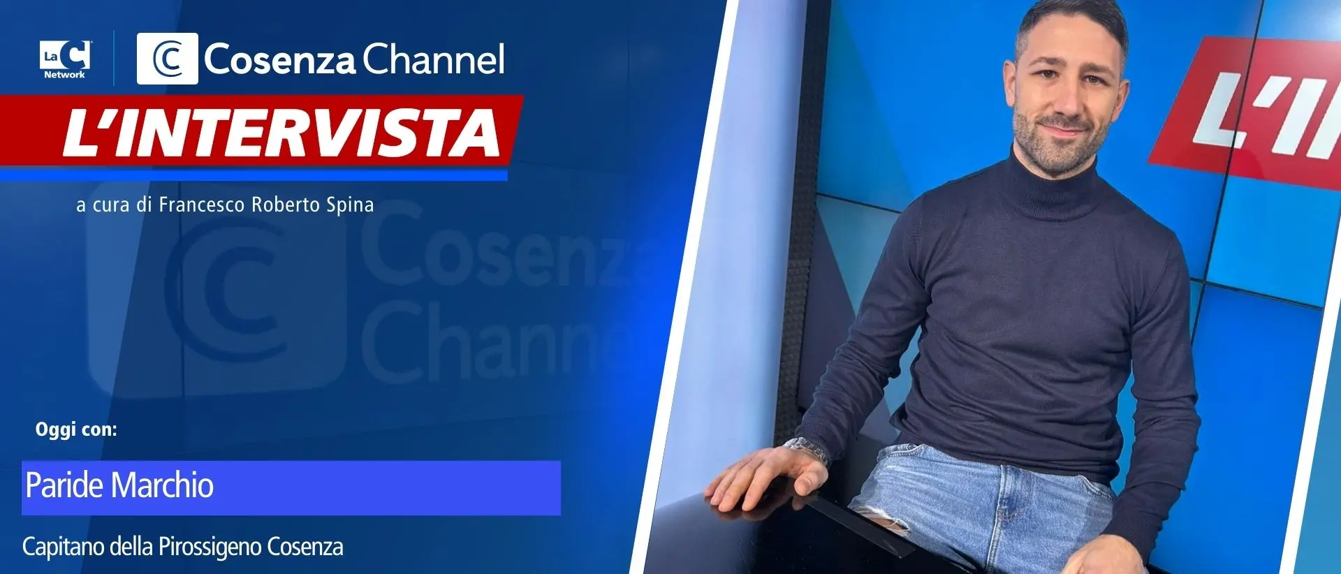 Pirossigeno Cosenza, Paride Marchio\u00A0cuore rossoblù: «Questa maglia è la mia famiglia. Ora serve unità per la salvezza»\n