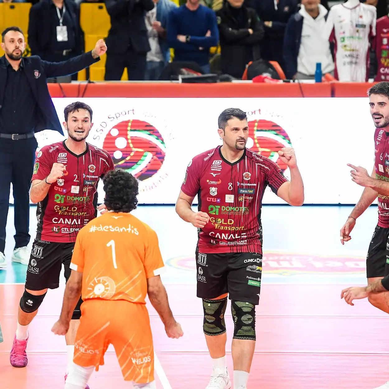 Saitta e la Domotek in vetta: «Un passo cercato a lungo, ora bisogna tenere»\n