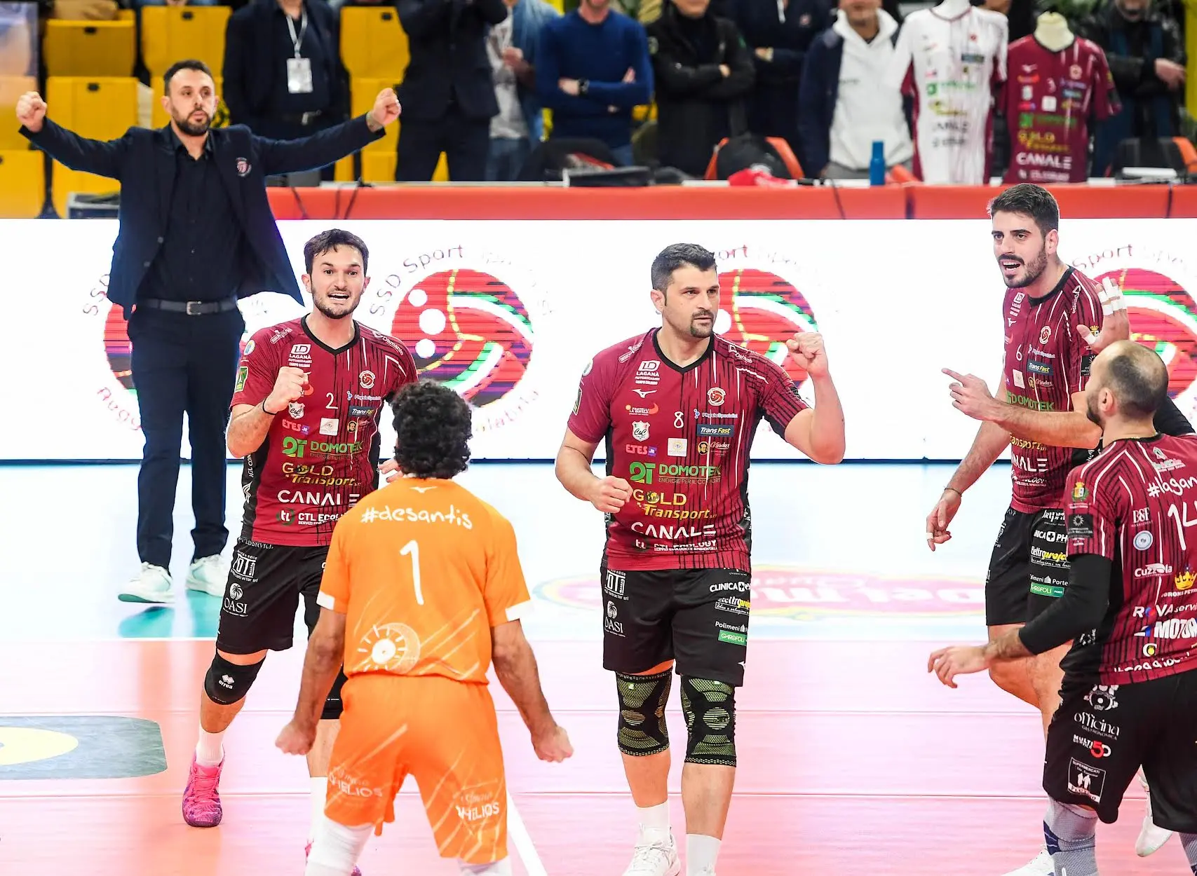 Saitta e la Domotek in vetta: «Un passo cercato a lungo, ora bisogna tenere»\n