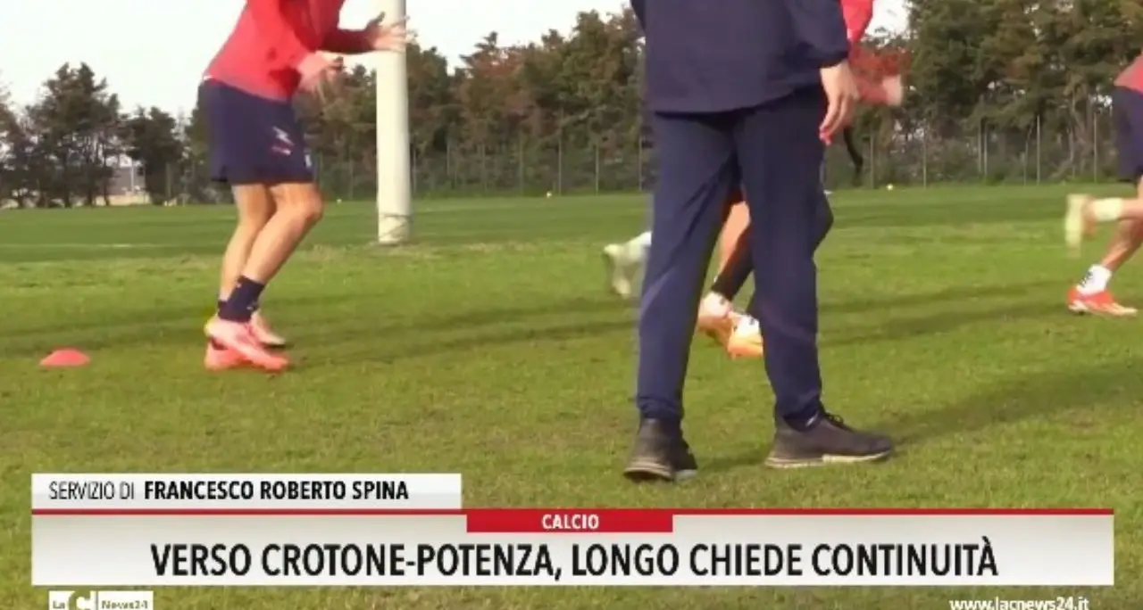 Verso Crotone-Potenza, Longo chiede continuità