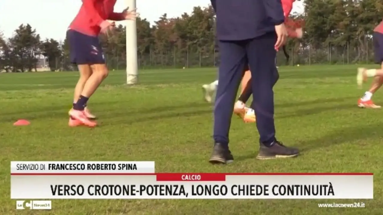 Verso Crotone-Potenza, Longo chiede continuità