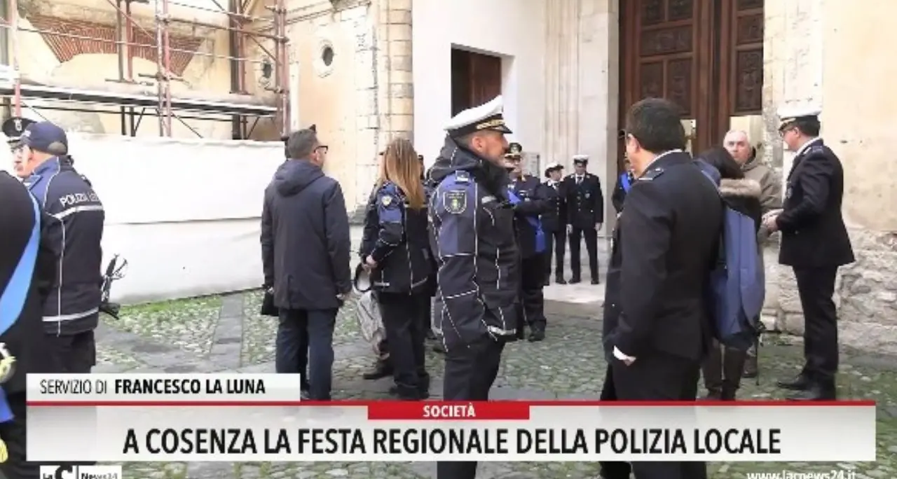 A Cosenza la festa regionale della polizia locale