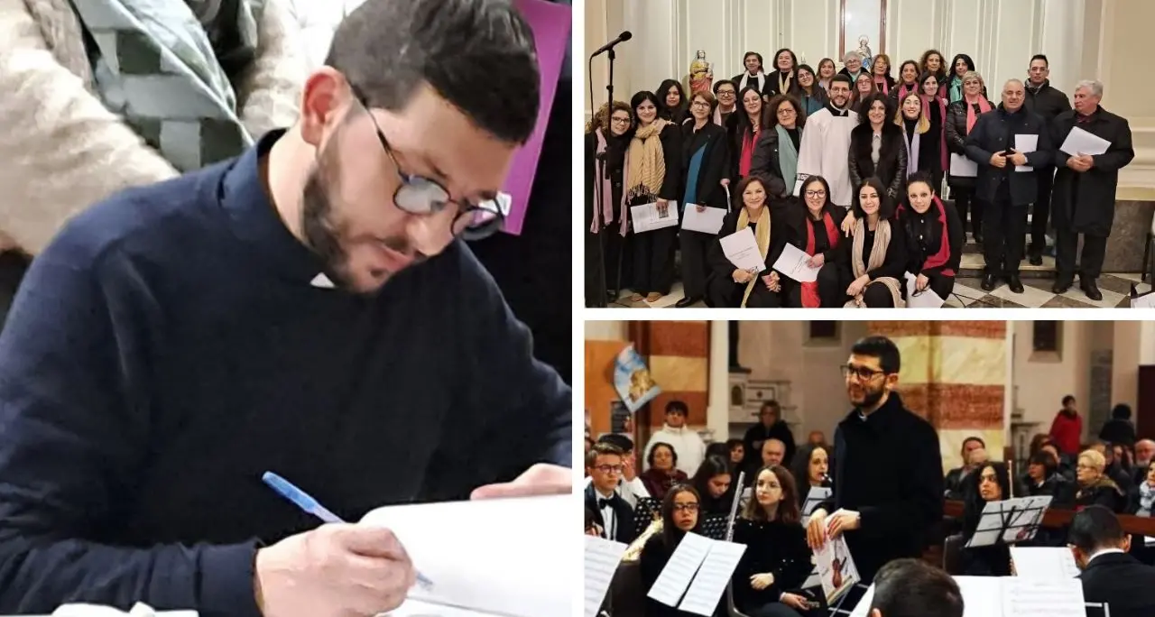 Da Varapodio a Londra,\u00A0don Domenico Lando parte per Westminster:\u00A0una missione che unisce fede, musica e cultura\n