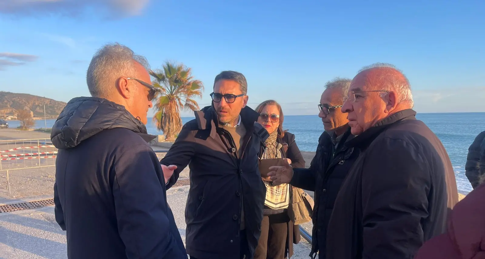 I danni del maltempo, sopralluogo di Irto a Bova Marina e Melito: «Servono interventi immediati e tempi certi»