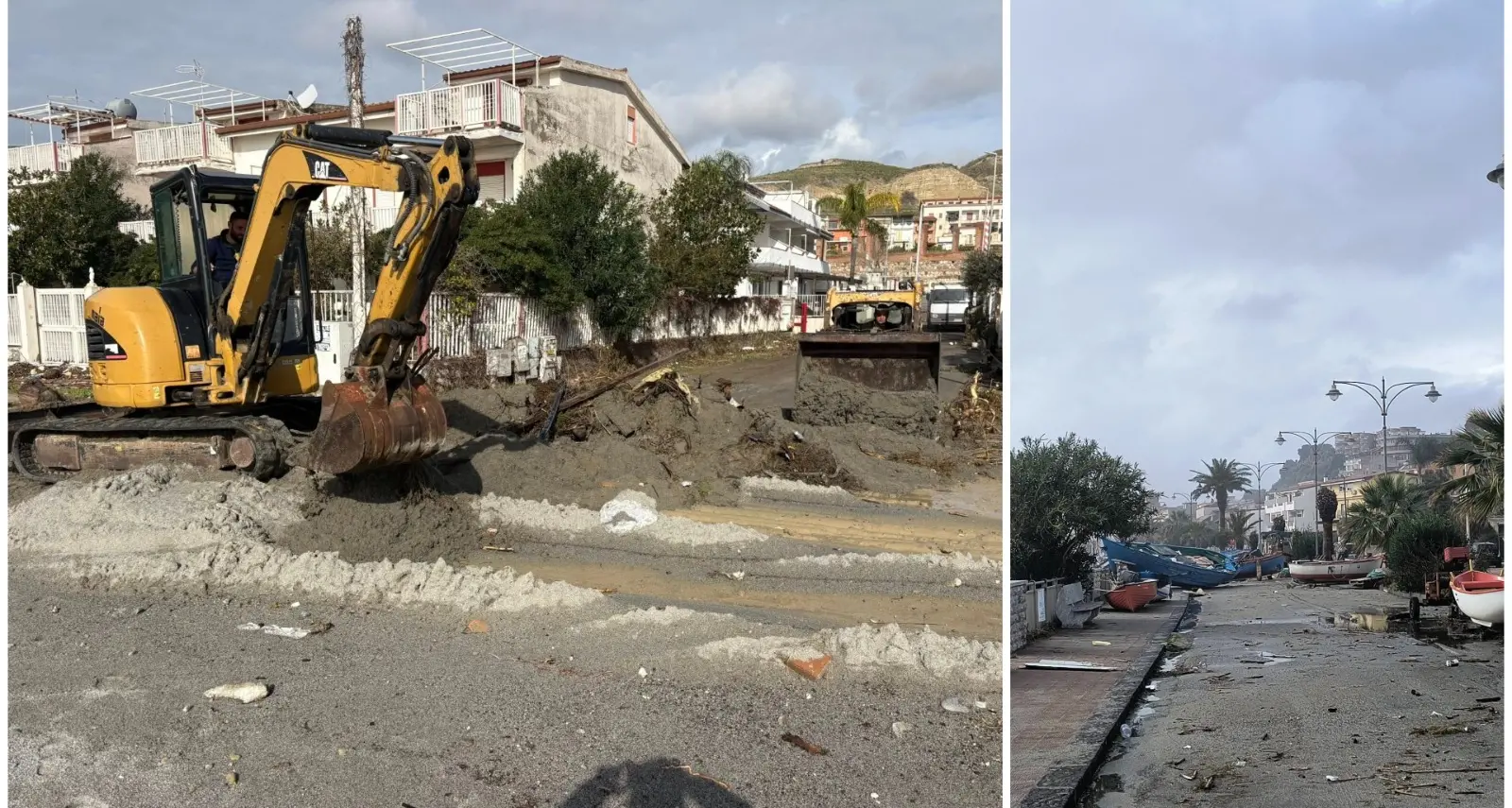 Passata la tempesta resta il peso dei danni: San Lorenzo e Brancaleone davanti alla prova più difficile