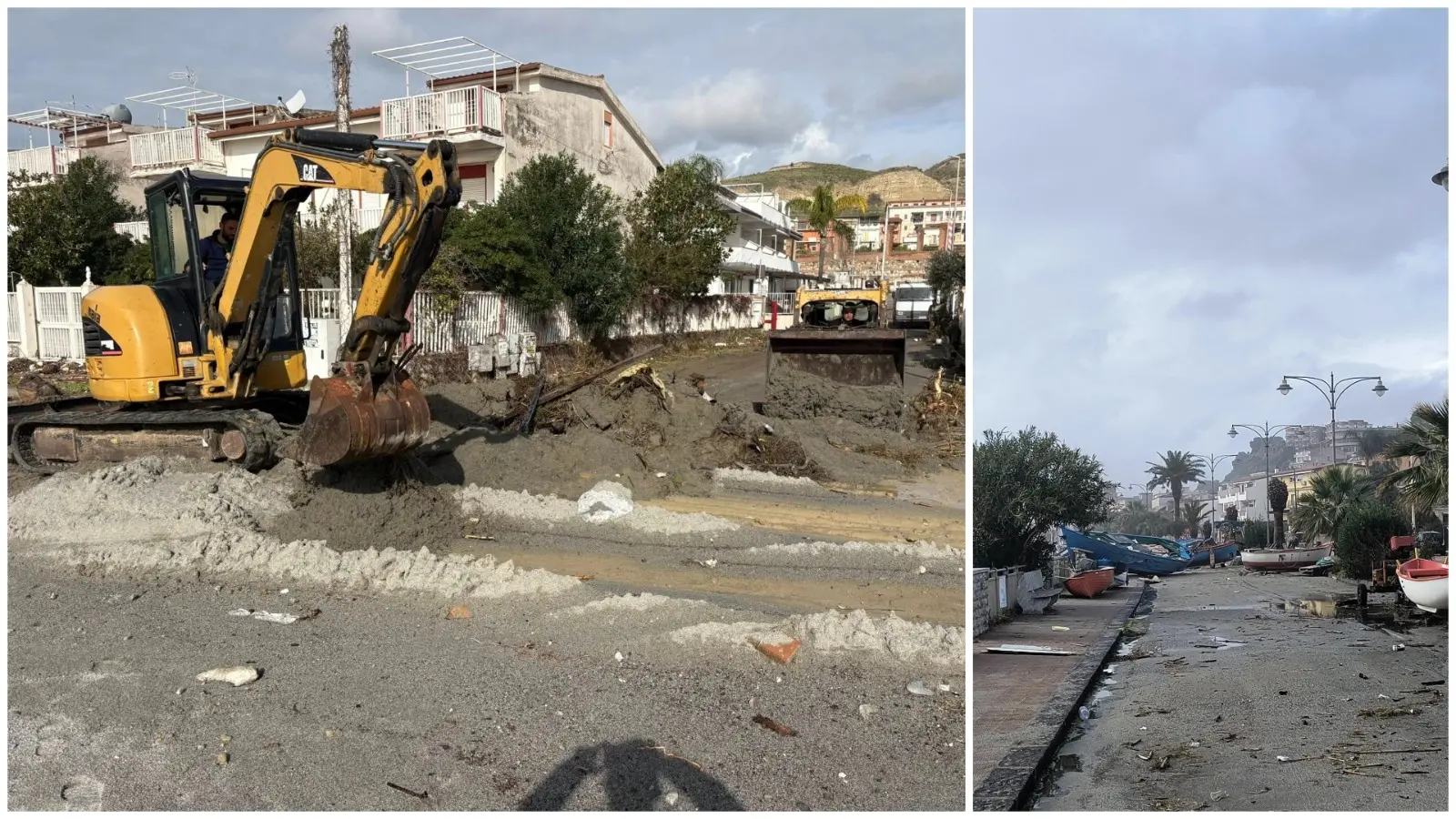 Passata la tempesta resta il peso dei danni: San Lorenzo e Brancaleone davanti alla prova più difficile