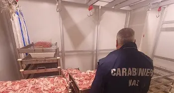 Controlli dei NAS nelle macellerie: a\u00A0Serrastretta sequestrati 11 chili di carne privi di tracciabilità e sospeso un locale\u00A0per la stagionatura degli\n\ninsaccati\n