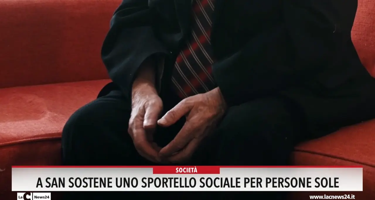A San Sostene uno sportello sociale per persone sole
