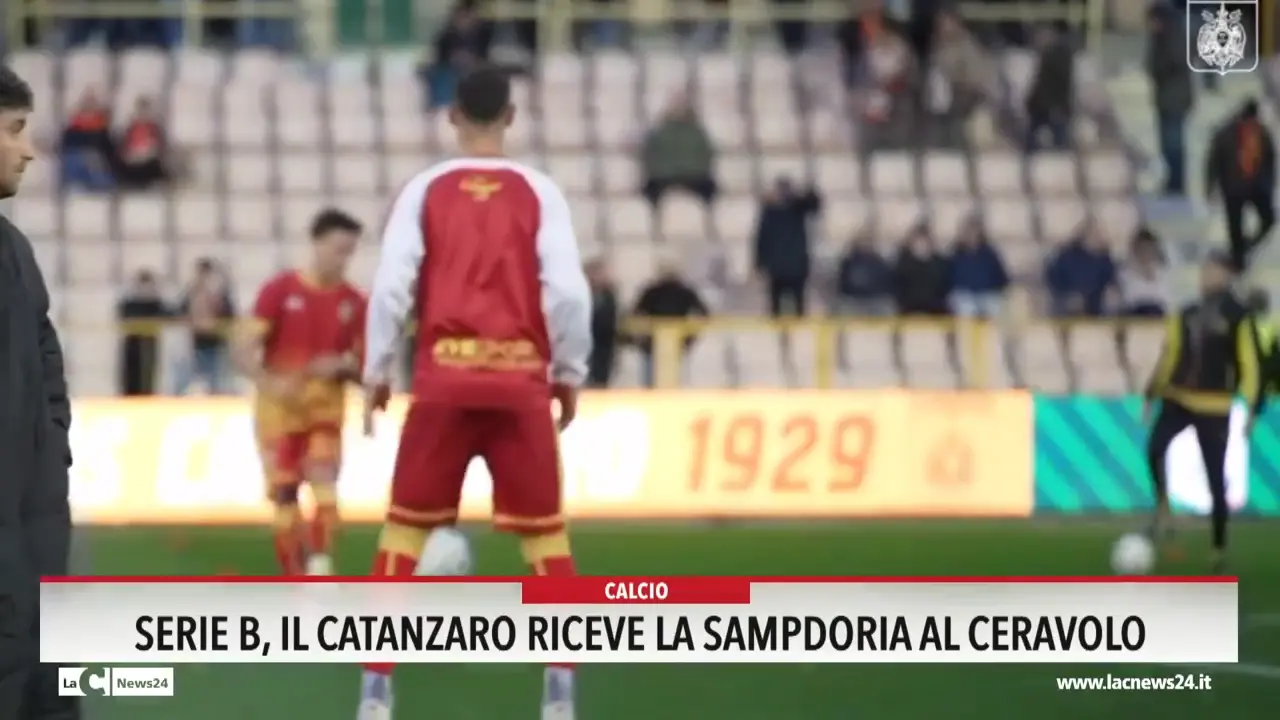 Serie B, il Catanzaro riceve la Sampdoria al Ceravolo