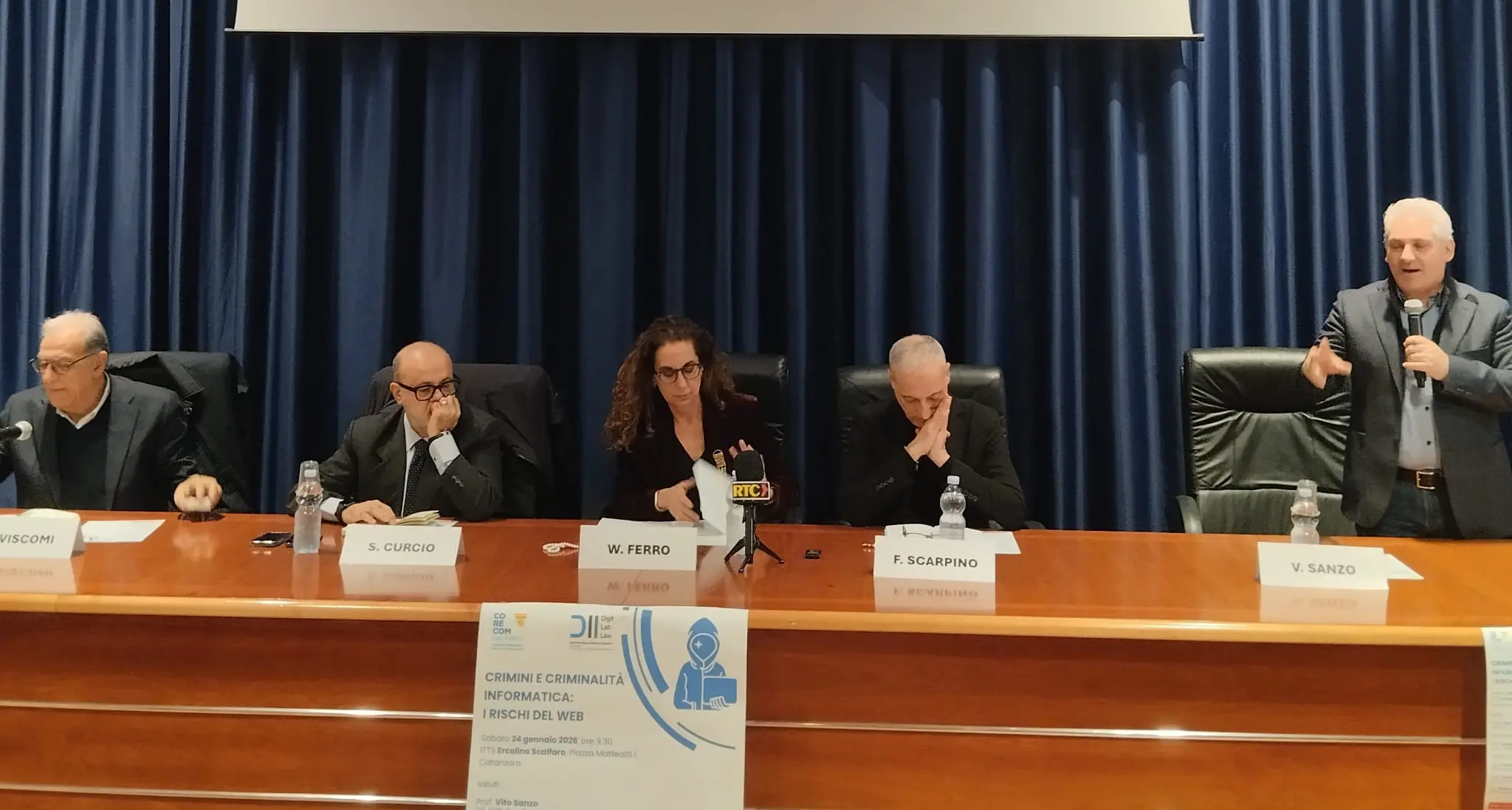 Umg e Corecom insieme contro i rischi del web e della criminalità informatica per i giovani. Il procuratore Curcio: «La ‘ndrangheta si evolve e sfrutta le nuove tecnologie»