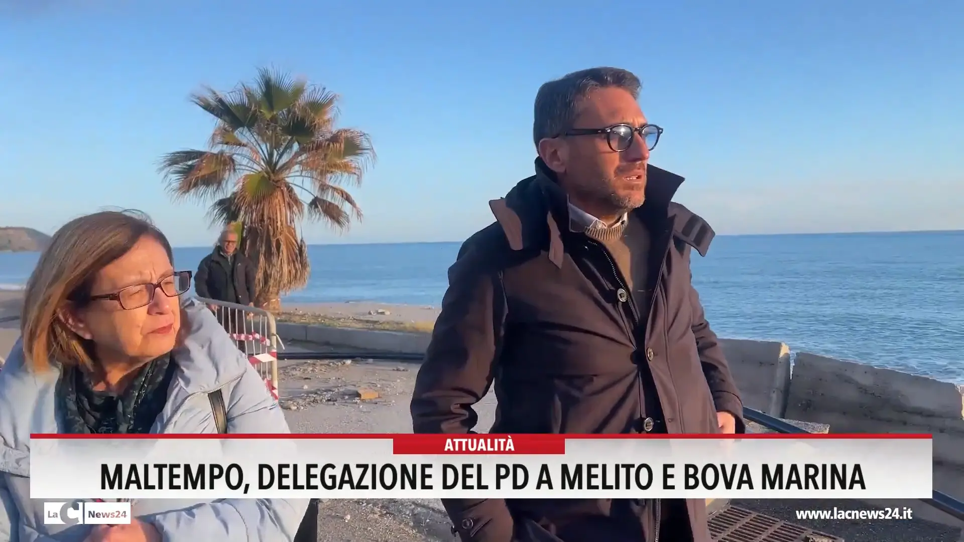 Maltempo, delegazione del Pd a Melito e Bova Marina
