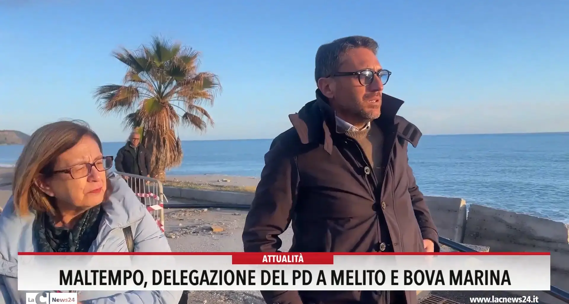 Maltempo, delegazione del Pd a Melito e Bova Marina