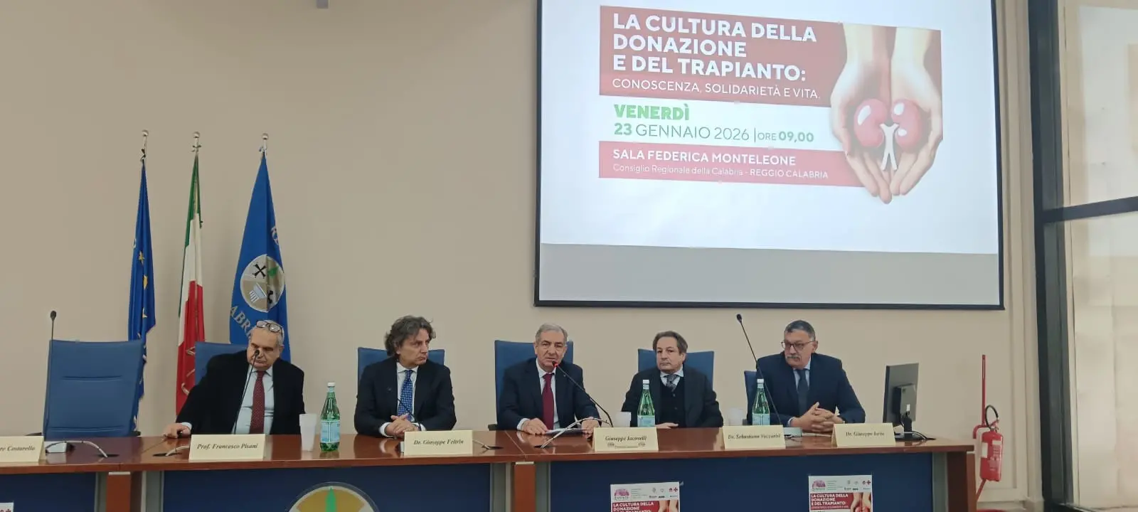 Donazione di organi, la Calabria resta in coda: istituzioni e sanità a confronto al Consiglio regionale\n