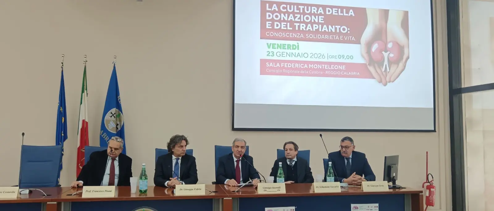 Donazione di organi, la Calabria resta in coda: istituzioni e sanità a confronto al Consiglio regionale\n