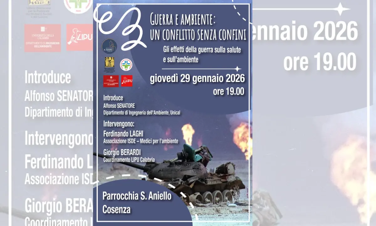 Nella parrocchia di S. Aniello un incontro su guerra e ambiente\n