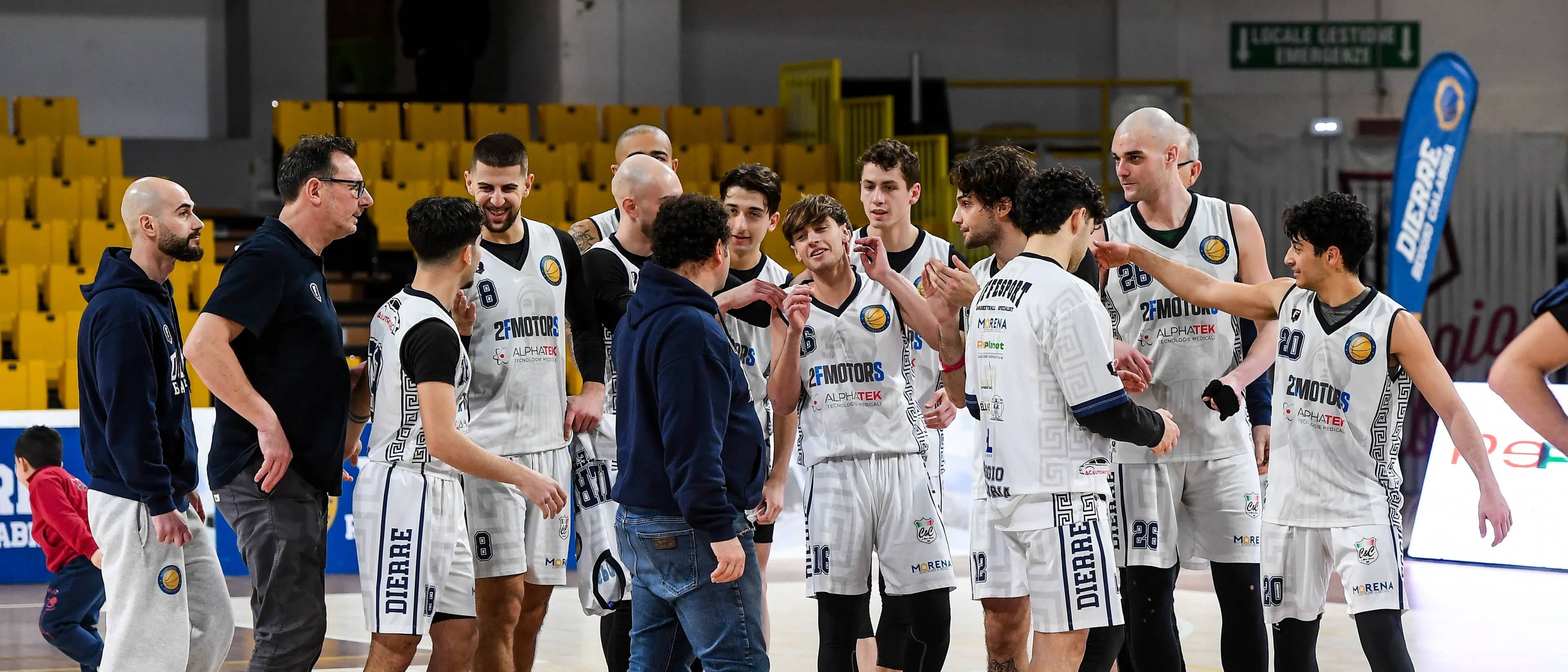 Dierre travolgente al PalaCalafiore, dominio totale e riscatto servito: la Svincolati Academy cede sotto i colpi dei biancoblù\n