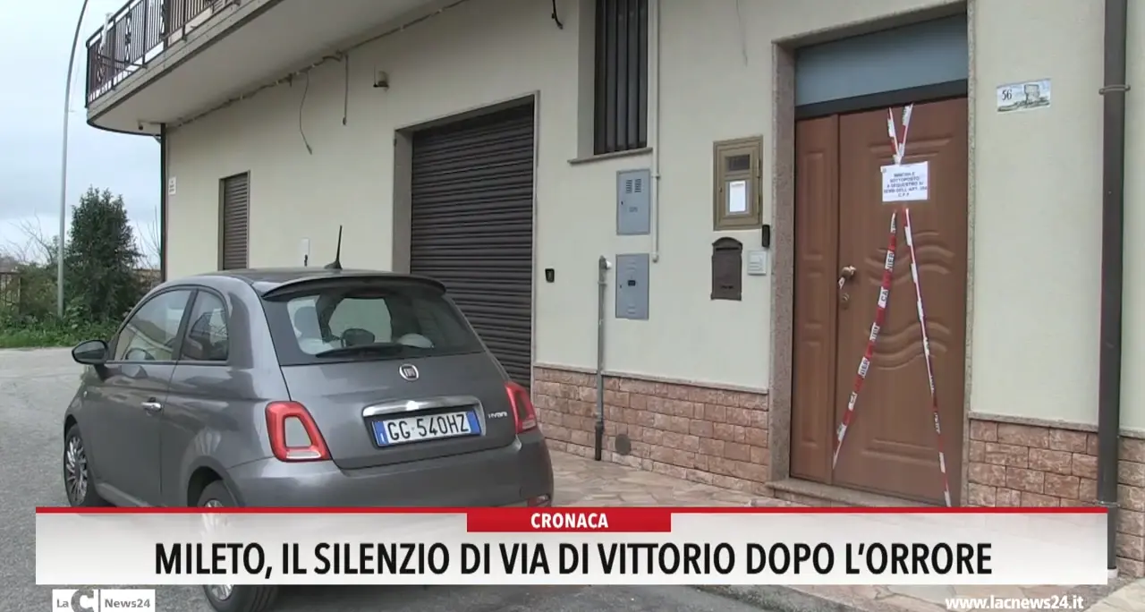 Mileto, il silenzio di via Di Vittorio dopo l'orrore