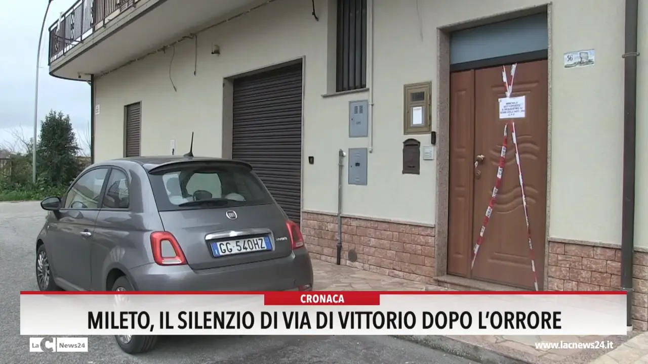 Mileto, il silenzio di via Di Vittorio dopo l'orrore
