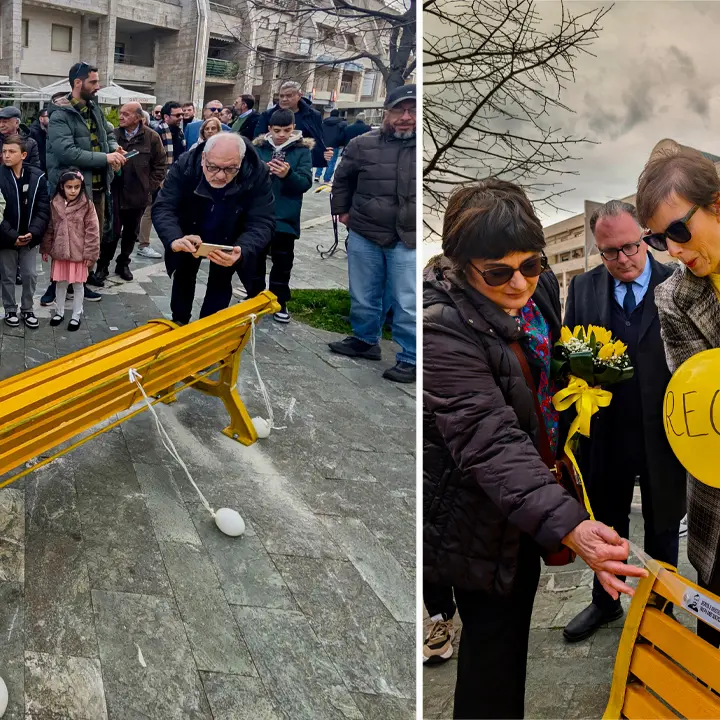 Rende, una panchina per Giulio Regeni a via Rossini\n