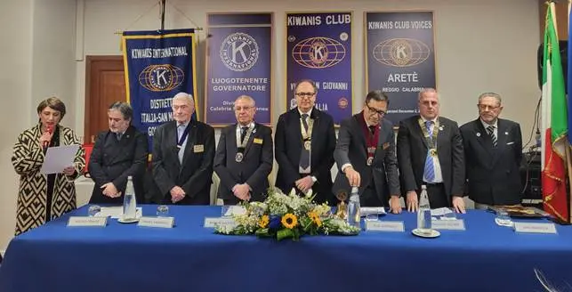 Il Kiwanis Distretto Italia San Marino celebra il 111° anniversario a Villa San Giovanni\n