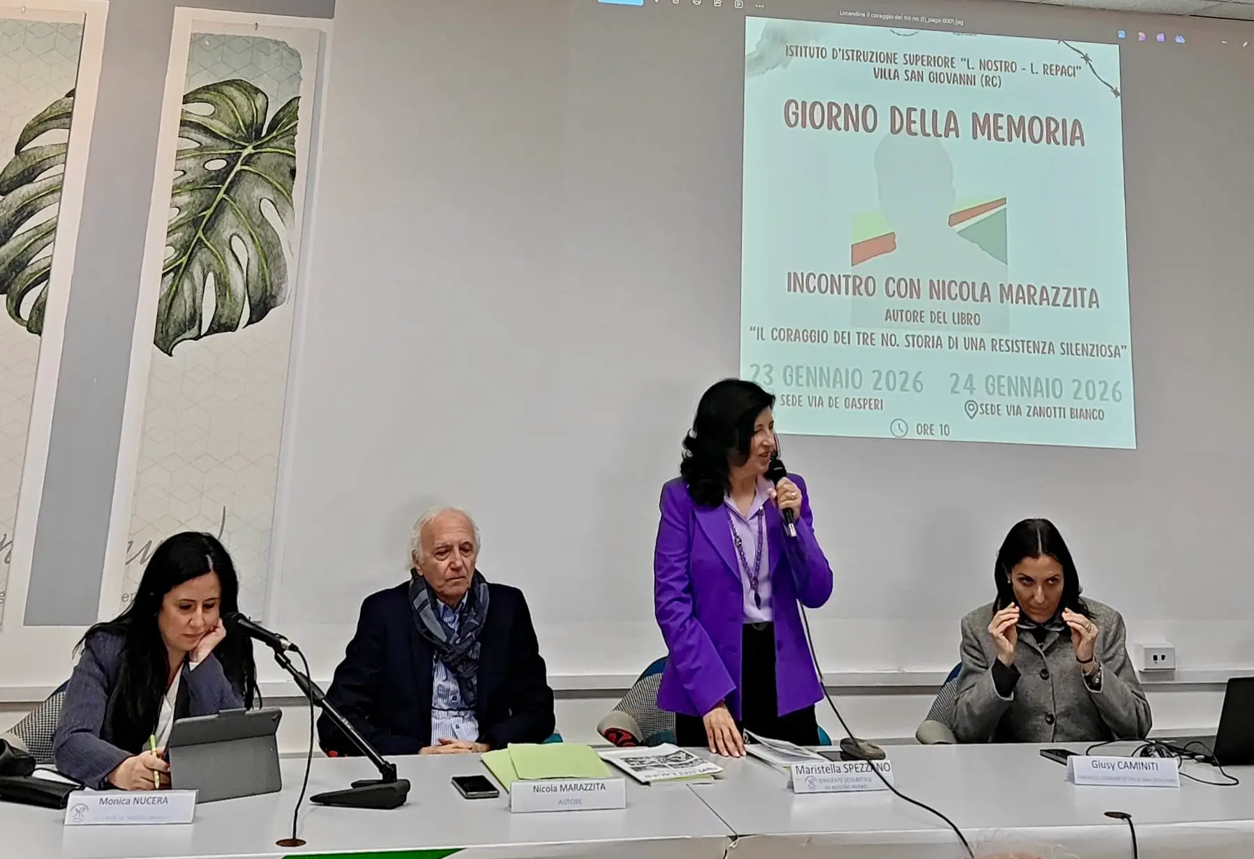 Villa San Giovanni,\u00A0il “Nostro-Repaci” celebra la Giornata della Memoria con Nicola Marazzita\n