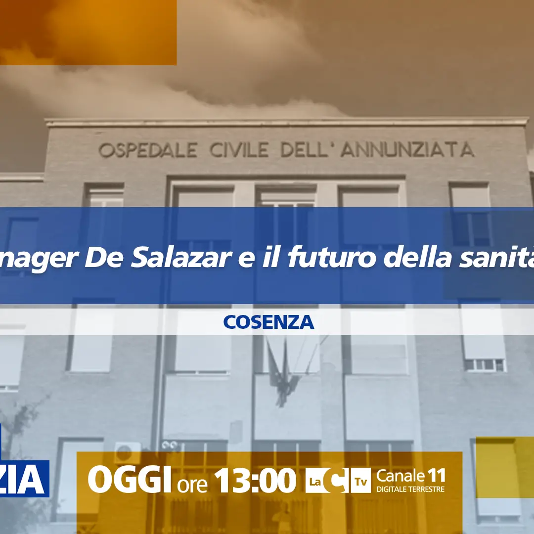 Il nuovo corso dell’Asp di Cosenza: a Dentro la Notizia la missione ambiziosa del commissario De Salazar\n