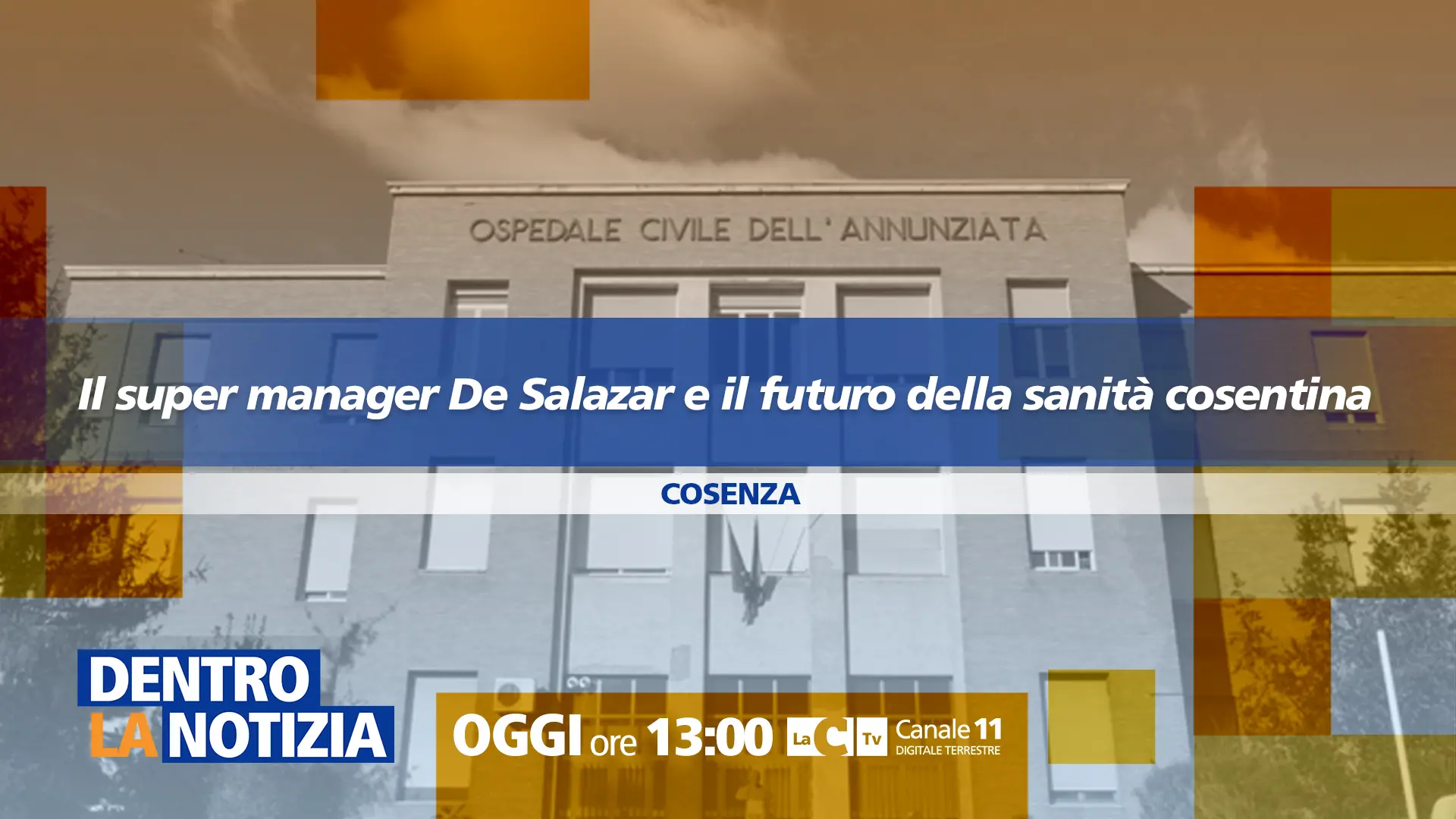 Il nuovo corso dell’Asp di Cosenza: a Dentro la Notizia la missione ambiziosa del commissario De Salazar\n