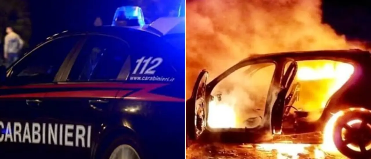 Escalation criminale a Vibo e dintorni: tre auto date alle fiamme a Vena di Ionadi\n