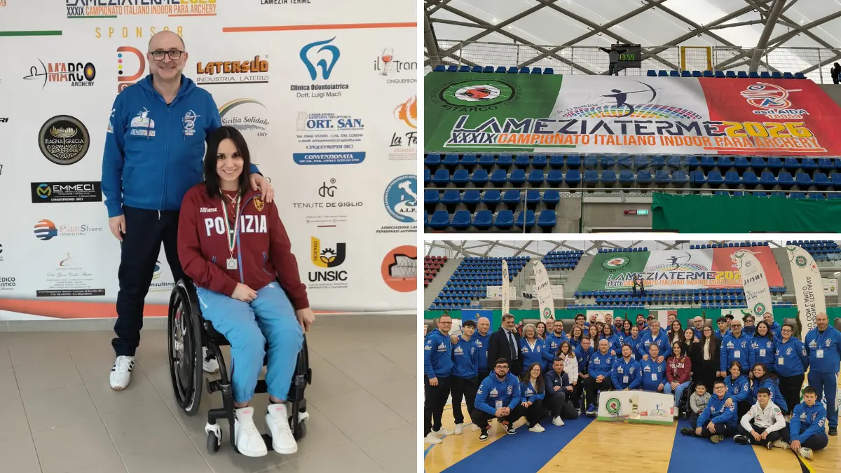 Tiro con l’arco, a Lamezia i campionati italiani paralimpici: tra i protagonisti Enza Petrilli\n